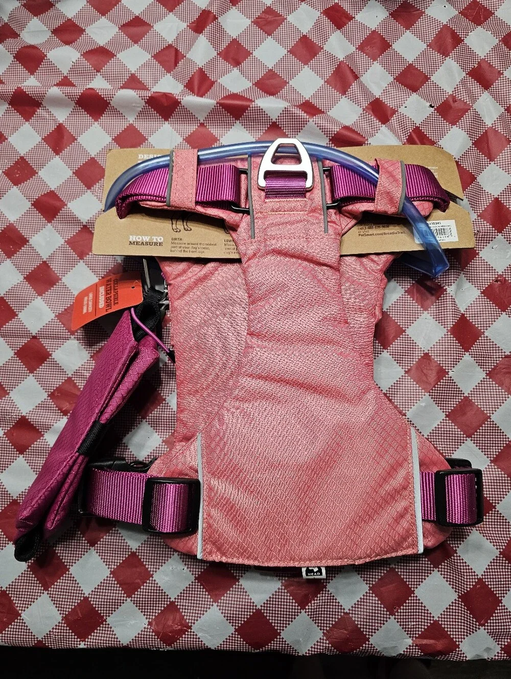 Arcadia Trail Pink Water Bladder Harness - Large